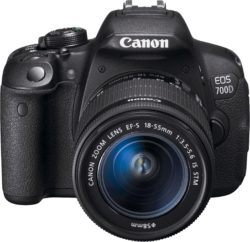 Canon - Digital SLR Camera - EOS 700D 18MP - 18-55mm IS STM Lens.